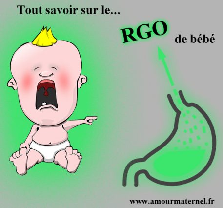 rgo bébé reconnaitre, calmer, soigner, traiter.