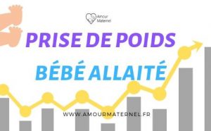 Lire la suite à propos de l’article Prise de poids bébé allaité