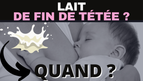 Lire la suite à propos de l’article Bébé prend-il le lait de fin de tétée ?