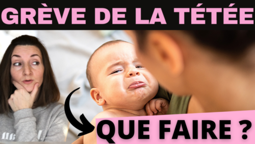 Que faire quand bébé ne veut plus téter ?