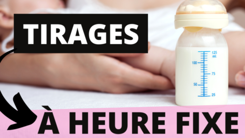 tirer son lait à heures fixe