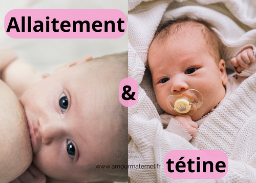 allaitement et tétine