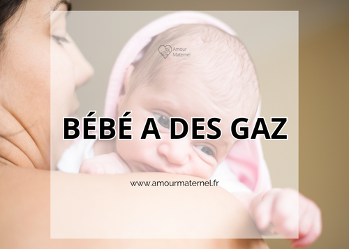 bebe allaitement gaz