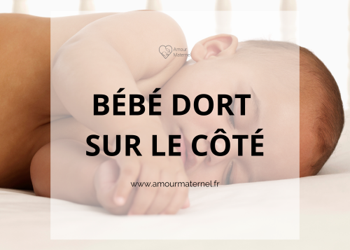 Lire la suite à propos de l’article Bébé dort sur le côté : que faire ?