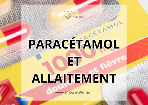 paracétamol et allaitement