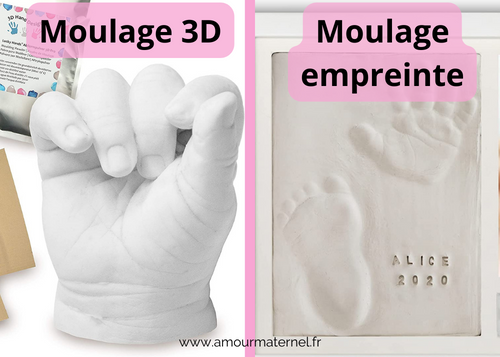 moulage 3d et moulage empreinte bebe