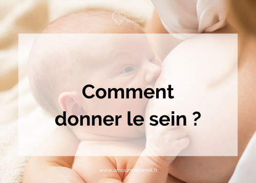 comment donner le sein